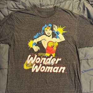 Wolverine Wonder Woman Graphic Tee - Charcoal